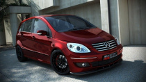 Mercedes B-Klass W245 2005-2008 Frontsplitter V.1 Maxton Design